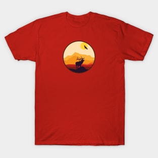 Elk Sunset T-Shirt